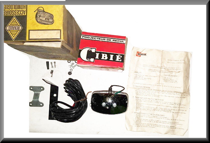Achteruitrij verlichting set Cibie – Renault 16 L (1150)