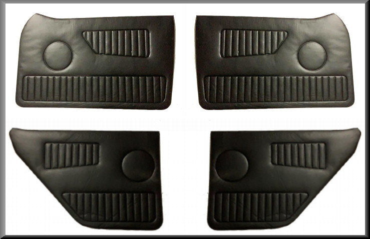 Garnitures de porte noires (jeu) – Renault 12