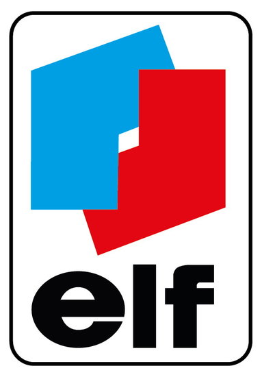 Autocollant intérieur "elf" 7 x 4 5 cm – Renault 12 - Renault divers