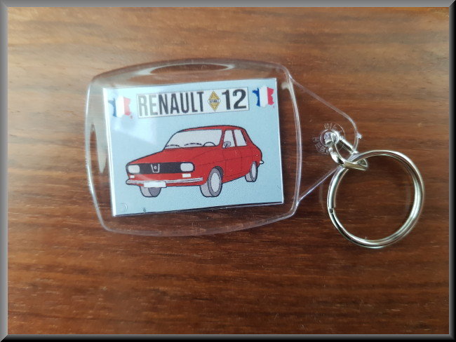 Porte-clés (rouge) – Renault 12
