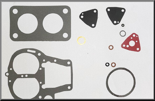 Carburateur reparatie set Solex 32 EISA 2 3 4 – Renault 12 - Renault 15 - Renault 5 - Renault 4