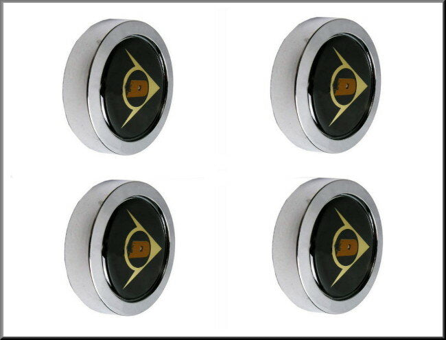 Centerdop voor Dunlop velgen (4 stuks) – Renault 12 - Renault 16 - Renault 18