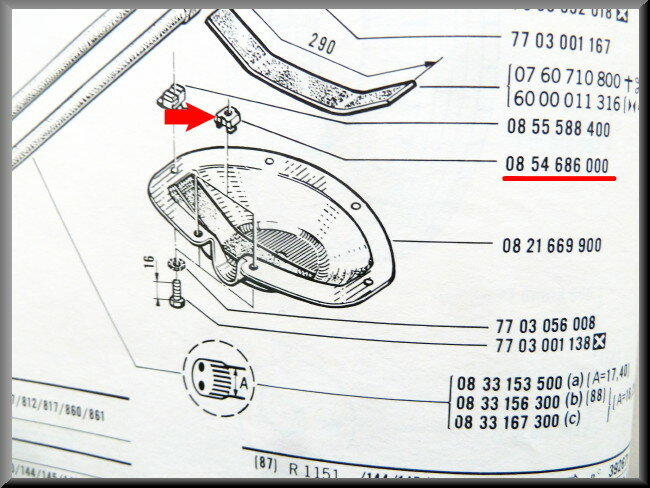 Kooimoer M8 – Renault 16 – OEM 0854686000