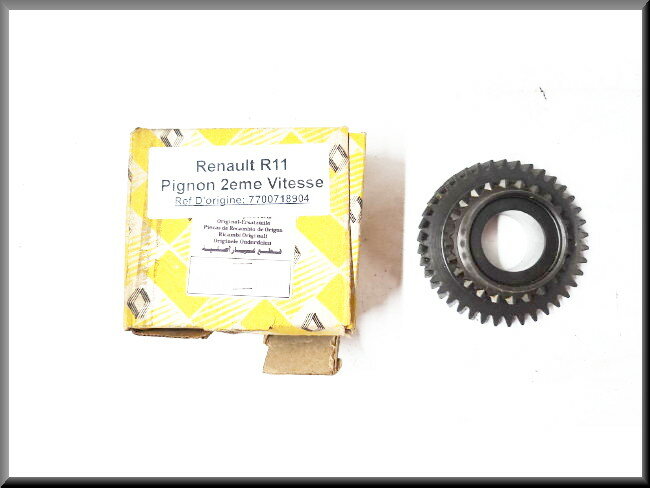 Tandwiel tweede versnelling – Renault 11 - Renault 19 – OEM 7700718904 – NOS