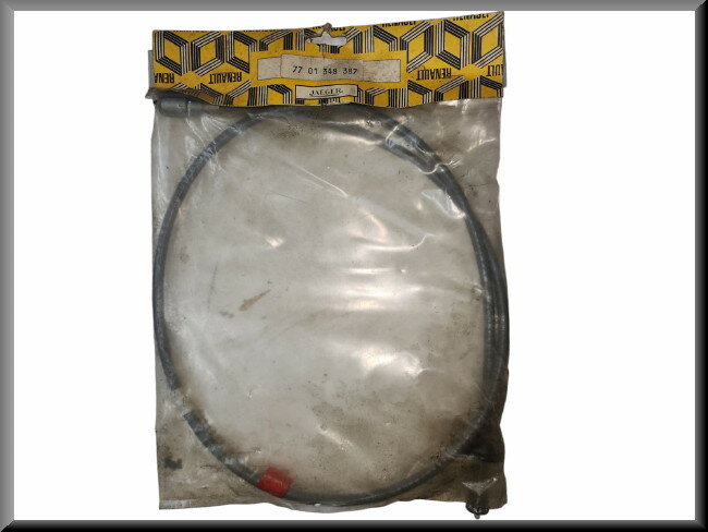 Speedometer cable - Renault 4 - Renault 6 - Renault Rodeo - OEM 7701348387 - NOS