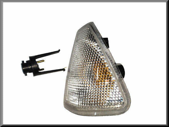 Turn signal unit front left (White) – Renault 18 – OEM 7701365652 – NOS