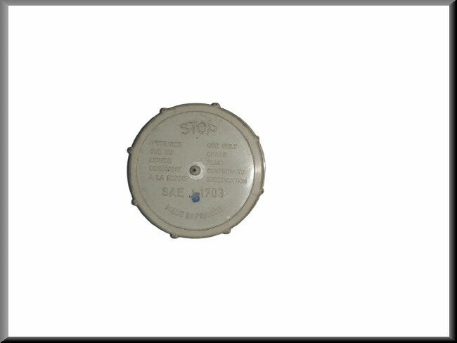 Brake fluid reservoir cap 58 mm diameter – Renault unknown - NOS
