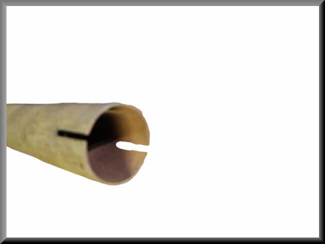 Middle pipe (length 133cm 1 side with 2 slots) – Renault 16 L, TL – OEM 0354284511
