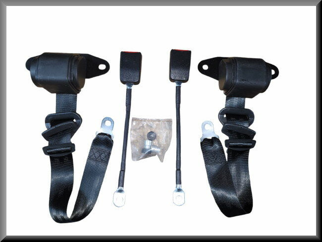 Front seat belt set – Renault 12