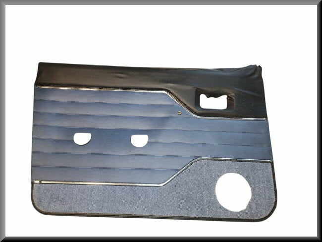 Zwart deurpaneel voorzijde rechts – Renault 17 – OEM 7700672226 – NOS