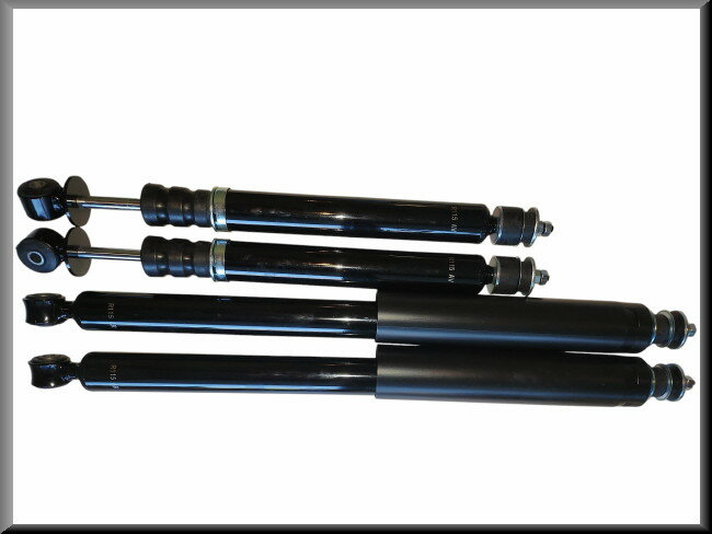 Front and rear shock absorber set (gas) – Renault 16 – OEM 7700640100 / 7700517630