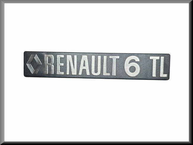 Embleem (Metaal) – Renault 6 TL – OEM 7700652978 – NOS