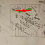 Trim strip right rear – Renault 11 (3-door) – OEM 7704001721 – NOS