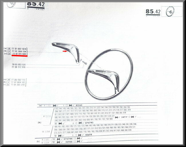 Steering wheel cover R16 TS (black, used).