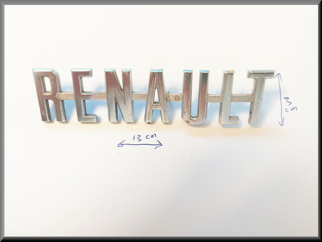 Emblem "Renault" - Renault unknown - NOS