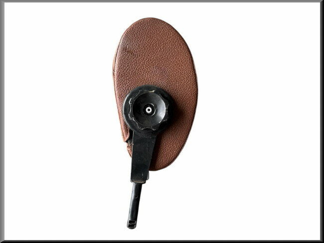 Headrest brown leatherette black support – Renault 16 – Used