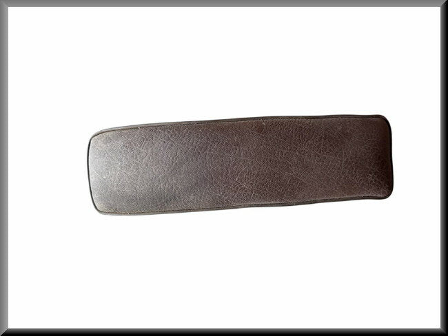 Couvercle console centrale skaï marron – Renault 16 – OEM 7701510431