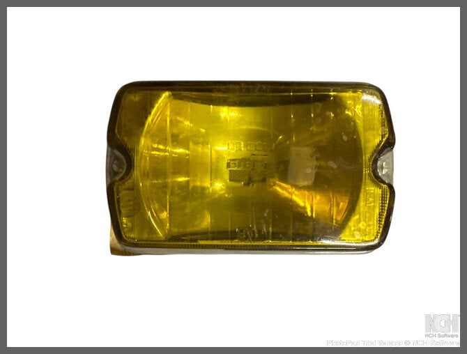 Phare longue portée : réflecteur avec verre et cerclage chromé – Renault 16 – OEM 7701014416 – NOS