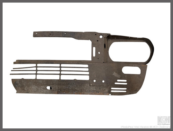 Part of front plate left – Renault 12 – OEM 7700506488A – NOS