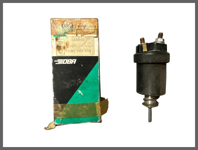 Starter motor relay – Renault 14 - Renault 18 - Renault 20 - Renault Fuego – OEM 7701022075 – NOS