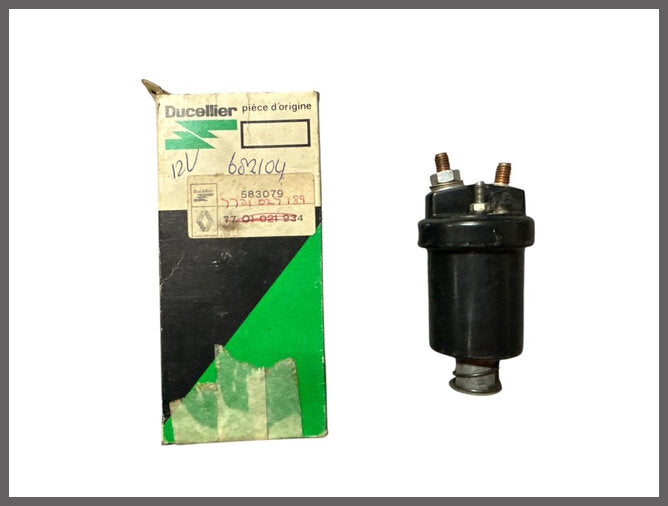 Relais démarreur – Renault 16, Renault Fuego – Renault divers – OEM 7701027189 – NOS