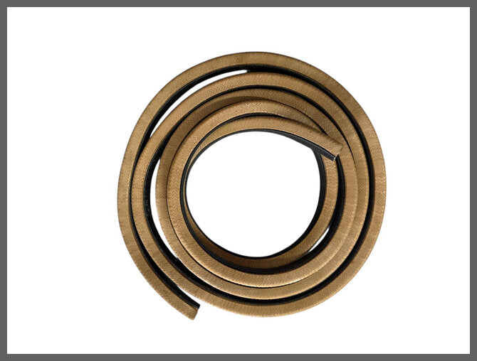 Ruitrubber (bruin-zwart) – Renault 12 Break – OEM 7700586964 – NOS