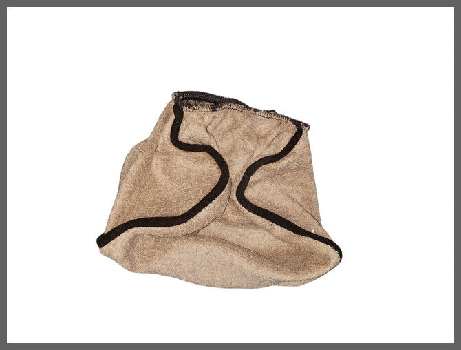 Housse appuie-tête (tissu beige bords marrons) – Renault divers – OEM 7701402123 – NOS