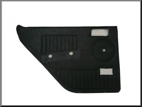 Black door card rear left – Renault 12 (new type) – Used