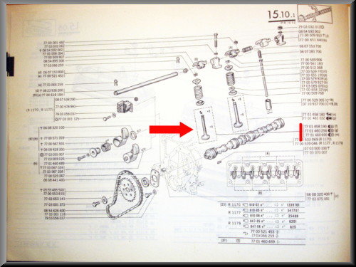 Exhaust valve – Renault 12 – Renault 5 - Renault 10 - OEM 7701458190