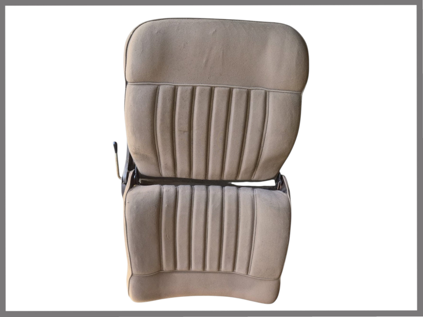 Driver's seat TS beige/brown fabric – Renault 16