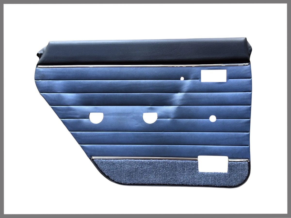 Door trim blue rear left - Renault 20 - OEM 7700672225