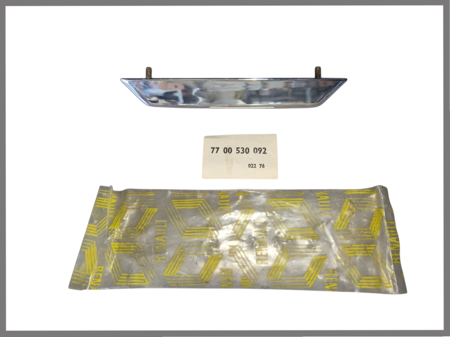 Tailgate handle - Renault 12 Gordini - OEM 7700530092