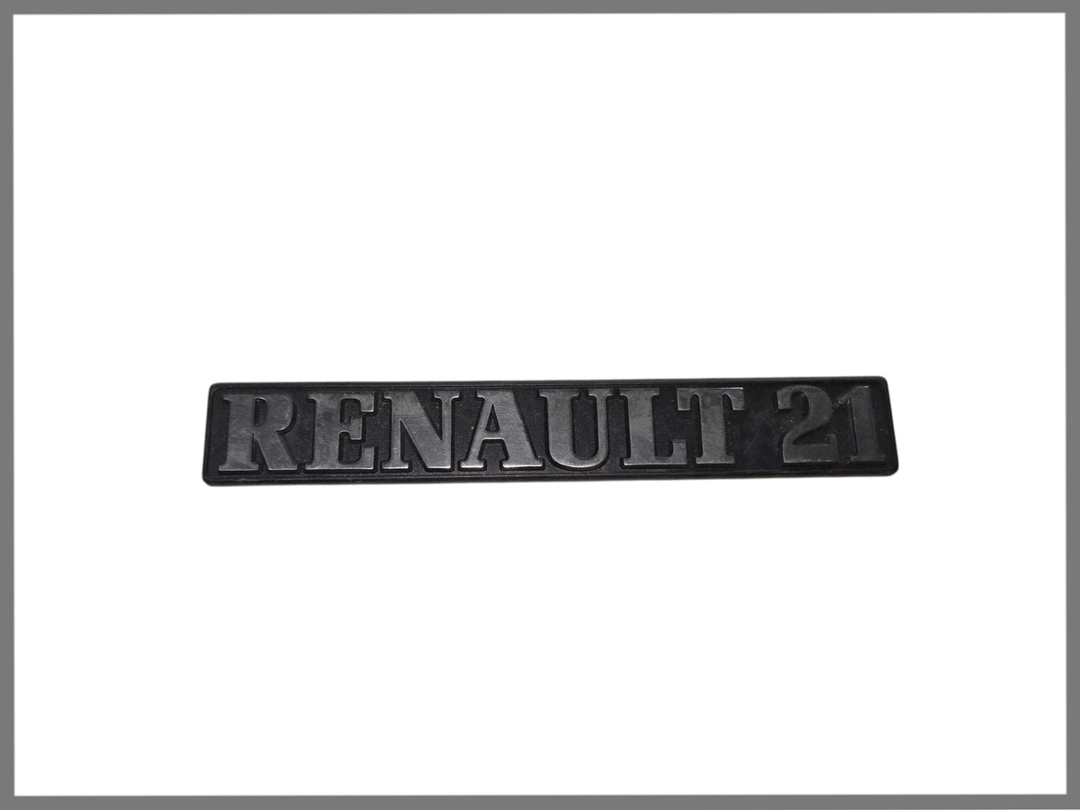 Emblema - Renault 21 - OEM 7700773459 y 7700781326