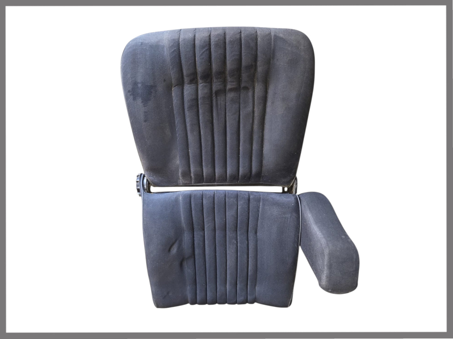Siège conducteur TX tissu noir – Renault 16