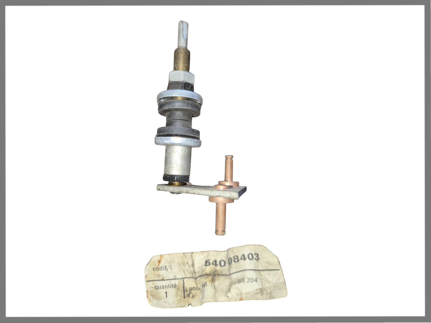 Wiper shaft left - Renault Dauphine - OEM 0853859600