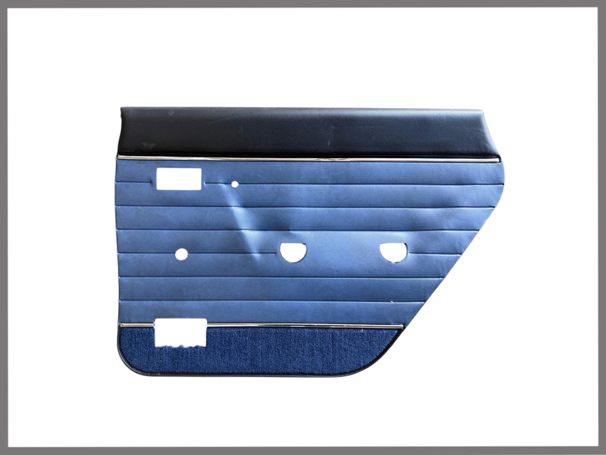 Door trim blue rear right - Renault 20 - OEM 7700656833