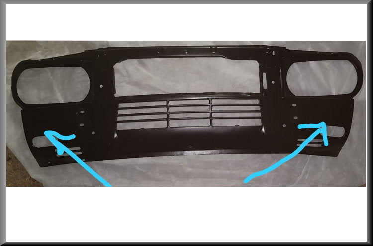 Tôle avant – face avant – Renault 12 ancien modèle - OEM 5556