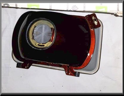 Phare gauche R14 (Bilux phase 2) (Neuf ancien stock).