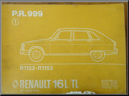 P.R. 999 editie 1 – Renault 16 TL, L