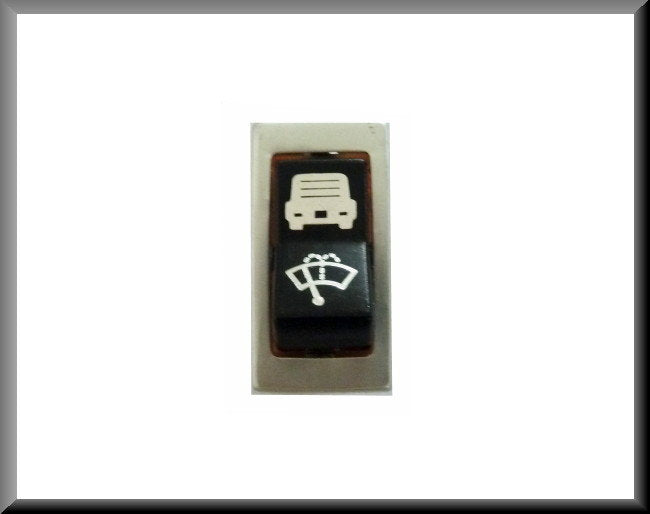 Rear wiper and heater switch with chrome trim – Renault 12 - Renault 16