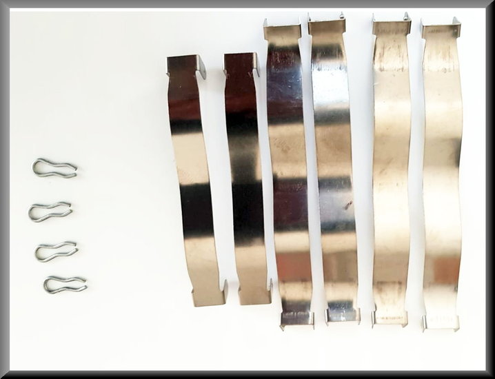 Montageset remblokken Bendix – Renault 12 – Renault 15 - Renault 17 - Renault 16 - OEM 900937