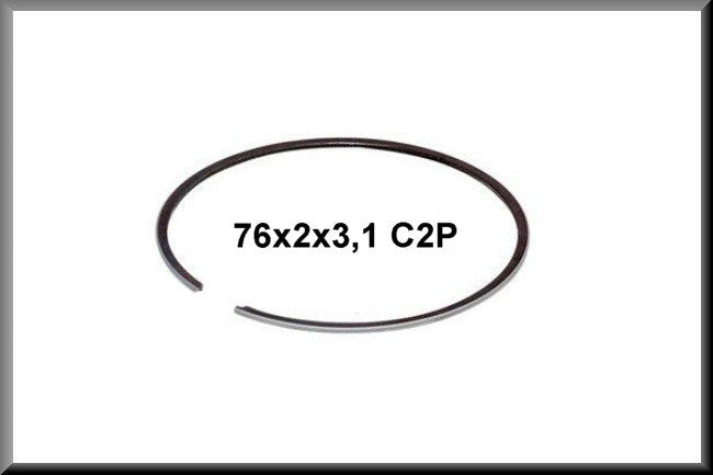 Segment de piston 76x2x3,1 mm – Renault 16 GLS, GL, L – FEO 238947