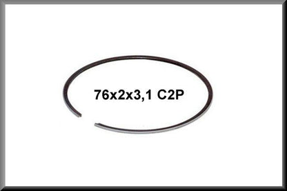 Segment de piston 76x2x3,1 mm – Renault 16 GLS, GL, L – FEO 238947