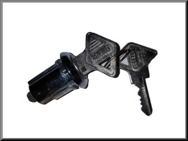 Serrure avec verrouillage centralisé (2 clés) – Renault 16 TX (1973 - 1980) – OEM 7701001265