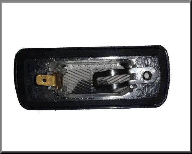 Éclairage de plaque d’immatriculation – Renault 12 type 2