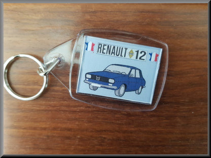 Sleutelhanger (blauw) – Renault 12
