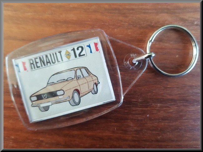 Porte-clés (beige) – Renault 12