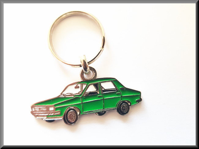 Sleutelhanger (groen) 5cm – Renault 12