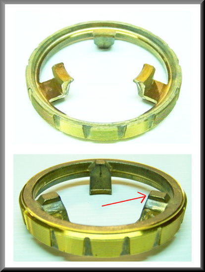 Synchromesh ring 1e versnelling – Renault 12 – Renault 15 - Renault 17 - Renault 16 - OEM 7700557051
