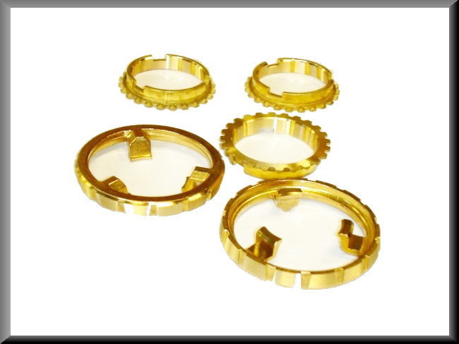 Synchromesh rings (385 gearbox) – Renault 16 – OEM 0428756800 (3x) / 7700557051 / 7700557052